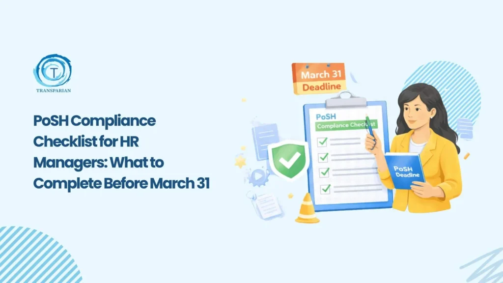 PoSH Compliance Checklist to Complete Before March 31