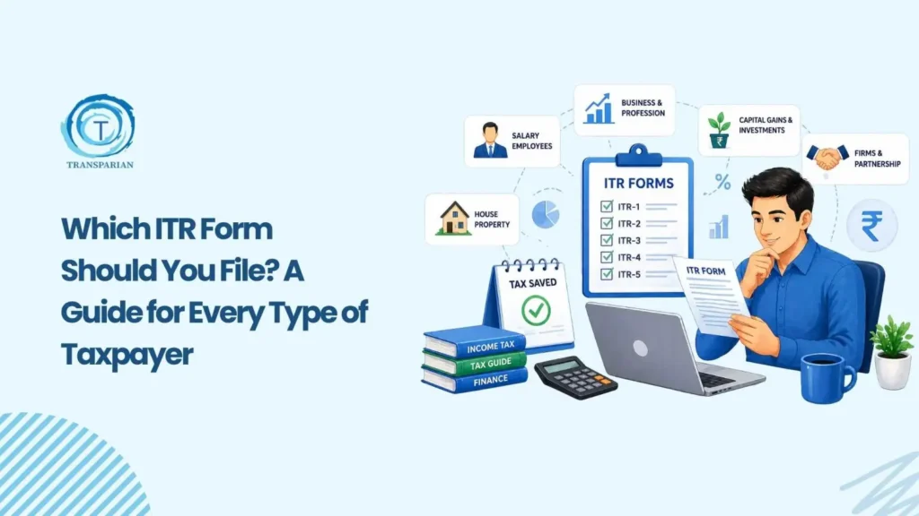 Which ITR Form Should You File Easy Guide for All