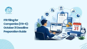 ITR-6 Filing for Companies: October 31 Deadline Preparation Guide