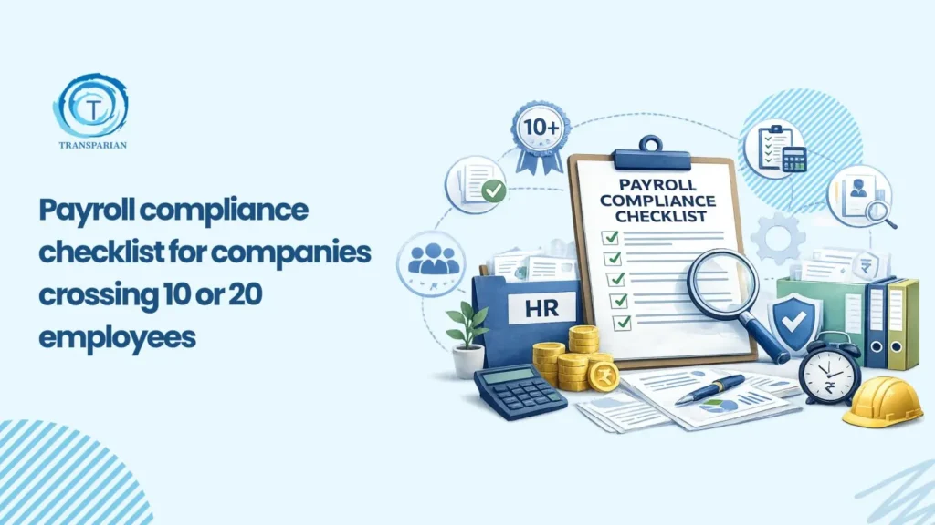 Payroll Compliance Checklist for 10 & 20 Employees | Transparian